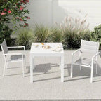 Table à manger extensible d'extérieur pour jardin et terrasse - N/A