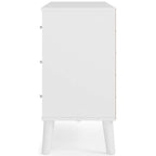 Commode 6 tiroirs à grain de bois