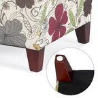 16.3 Pouf Ottoman Repose-Pieds Cube