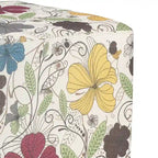 16.3 Pouf Ottoman Repose-Pieds Cube
