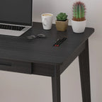 Bureau classique de 39,4 po de large, bureau d'écriture avec tiroirs