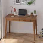 Bureau classique de 39,4 po de large, bureau d'écriture avec tiroirs