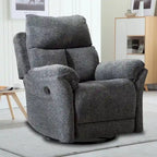Fauteuils inclinables berçants manuels, rembourrés et moelleux, pour salon