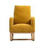 Fauteuil à bascule confortable pour salon
