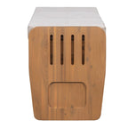 Banc de rangement rustique avec 2 tiroirs, espace de rangement dissimulé et 3 faux tiroirs sur le dessus, banc à chaussures pour salon