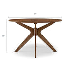 Table à manger ronde en bois 47