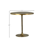 Table de bistrot haute 29, Or