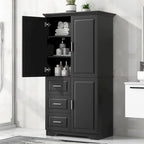 Meuble de rangement haut et large avec portes